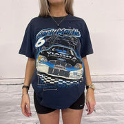 Vintage Graphic Racing T-Shirt - L