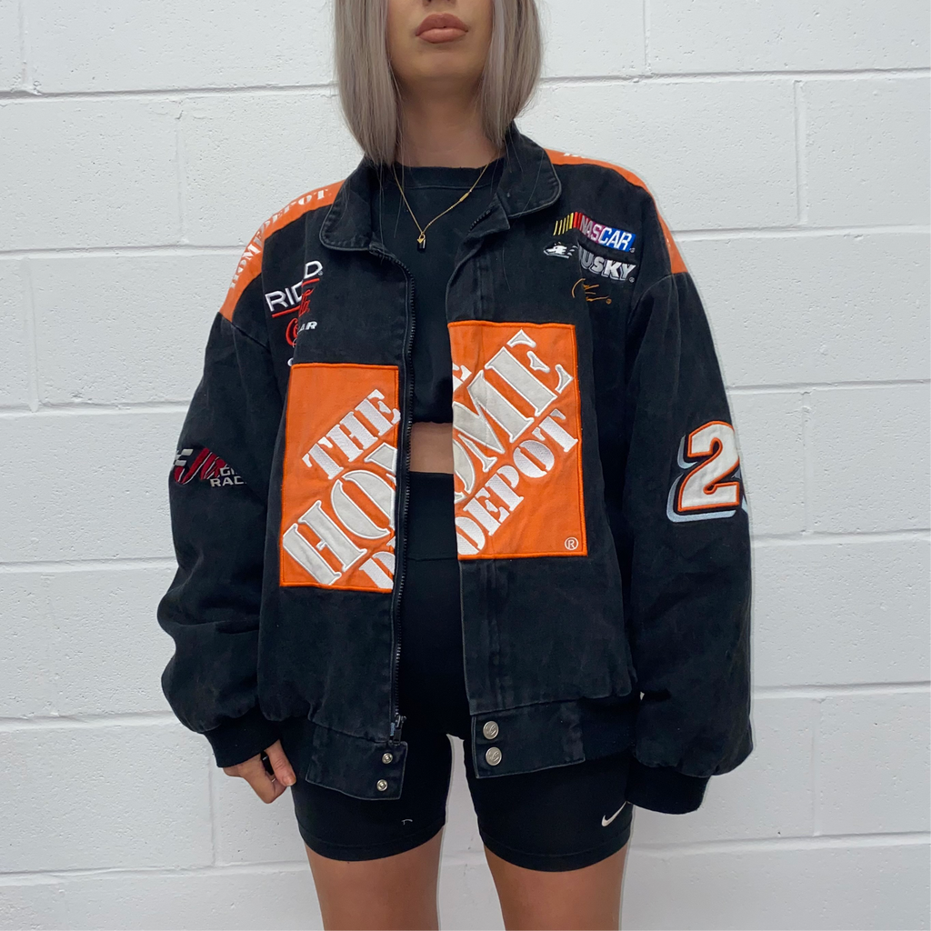 Vintage NASCAR HOME DEPOT Racing Jacket - L – Vint Room Angels